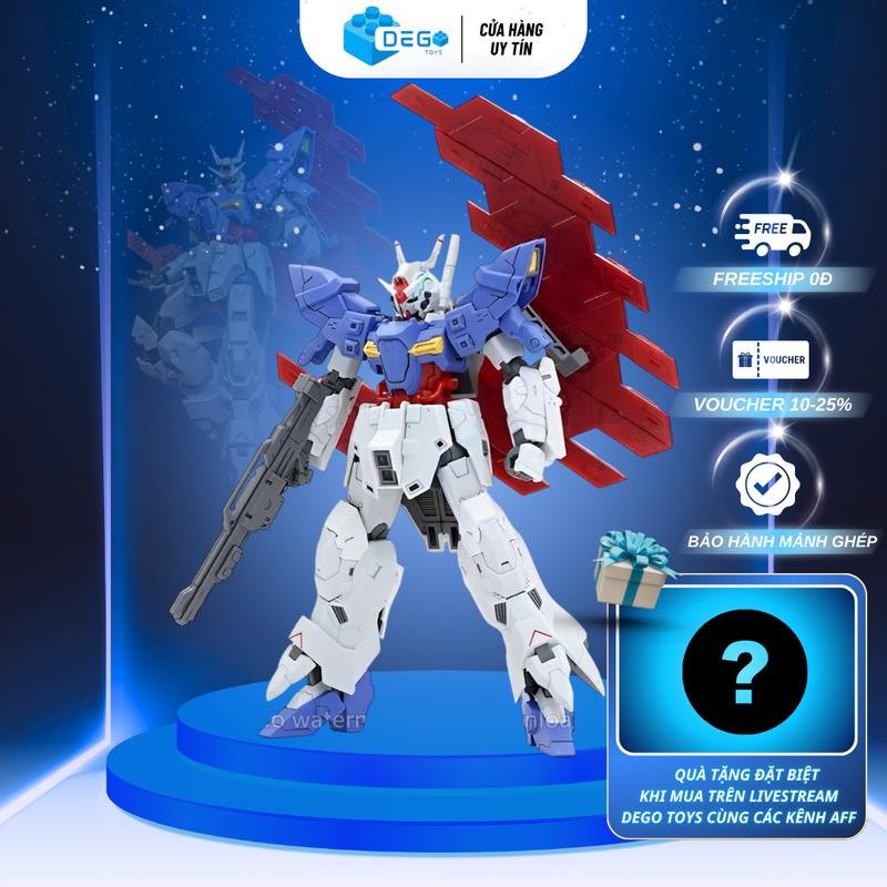 Mô hình lắp ráp HG Moon Gumdam hãng JJ  cao 12cm. đồ chơi lắp ráp mô hình gundam  HG Moon Gumdam DEGO Toys