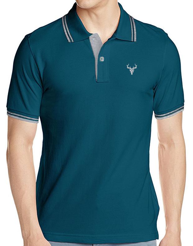 Áo thun nam thêu logo cao cấp