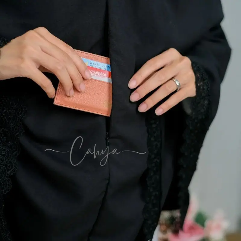 BERGO UMROH HAJI BAHAN KATUN PREMIUM HIJAB JUMBO BERSAKU HITAM PUTIH RENDA MEWAH CANTIK NYAMAN MUSLIM 4