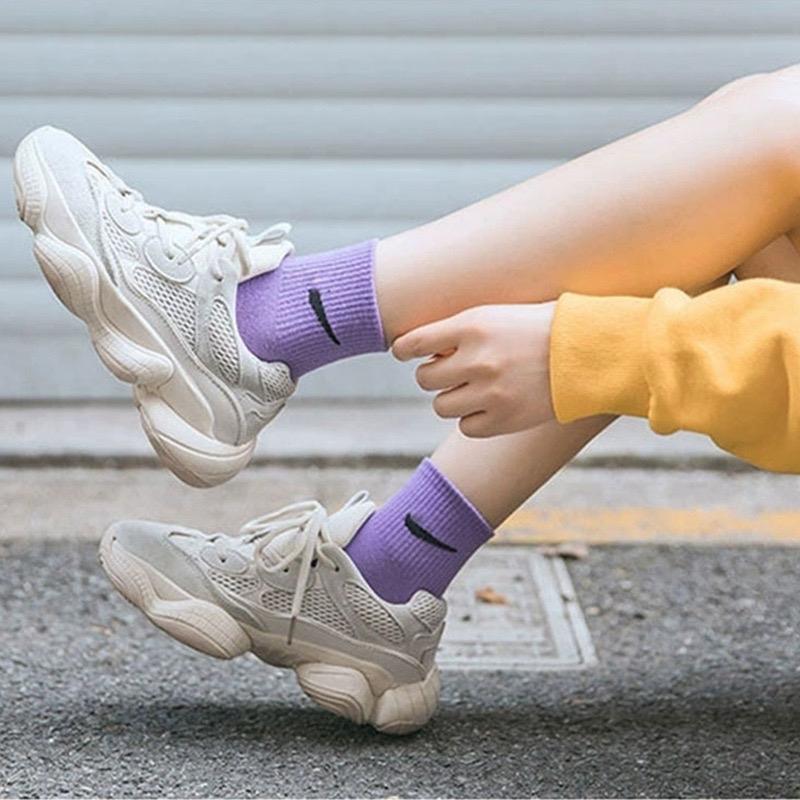 TẤT (VỚ) NK UNISEX CAO CỔ TRUNG ( trên mắc cá chân 5-7 phân) 5