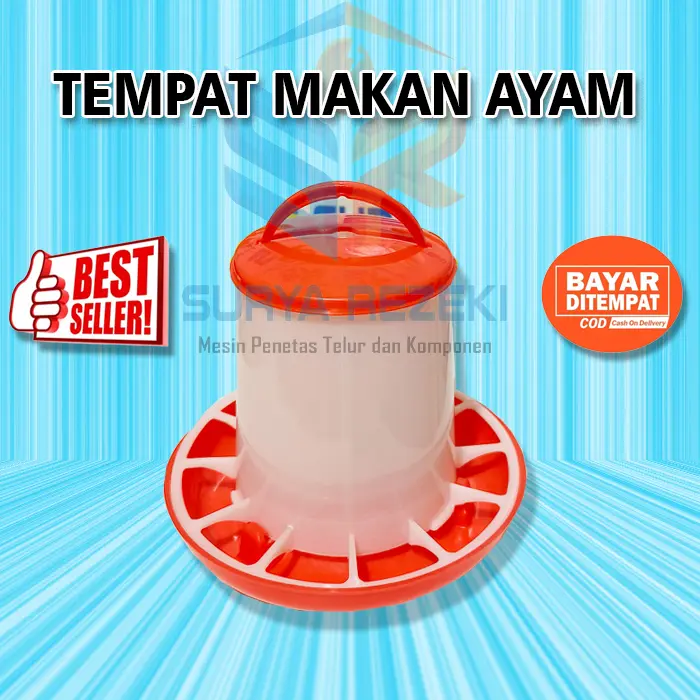 tempat pakan ayam 1 kg feeder pakan ayam