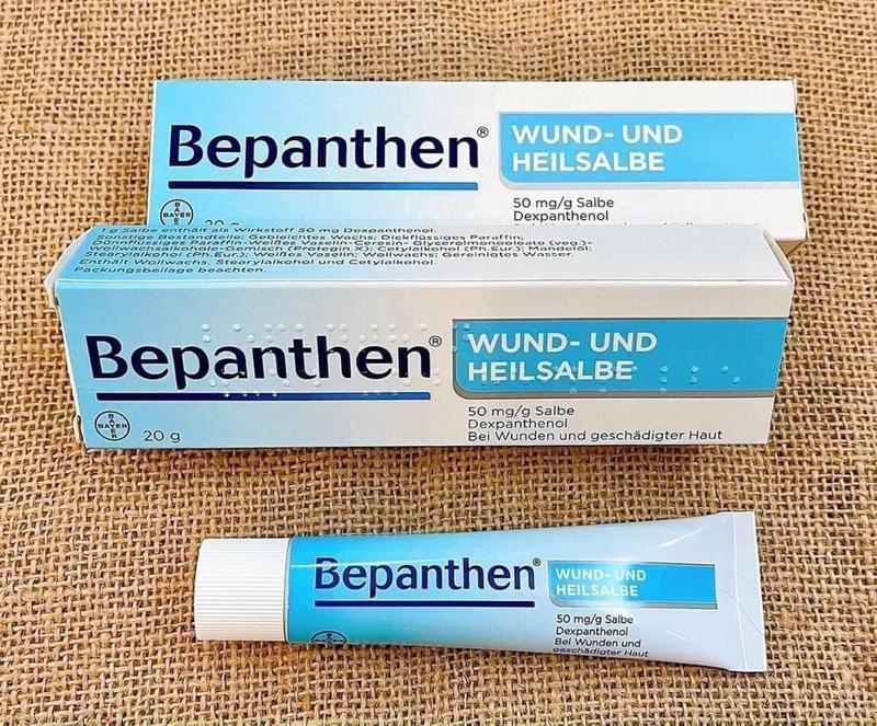 kem hăm bepanthen nội địa Đức Cho Bé