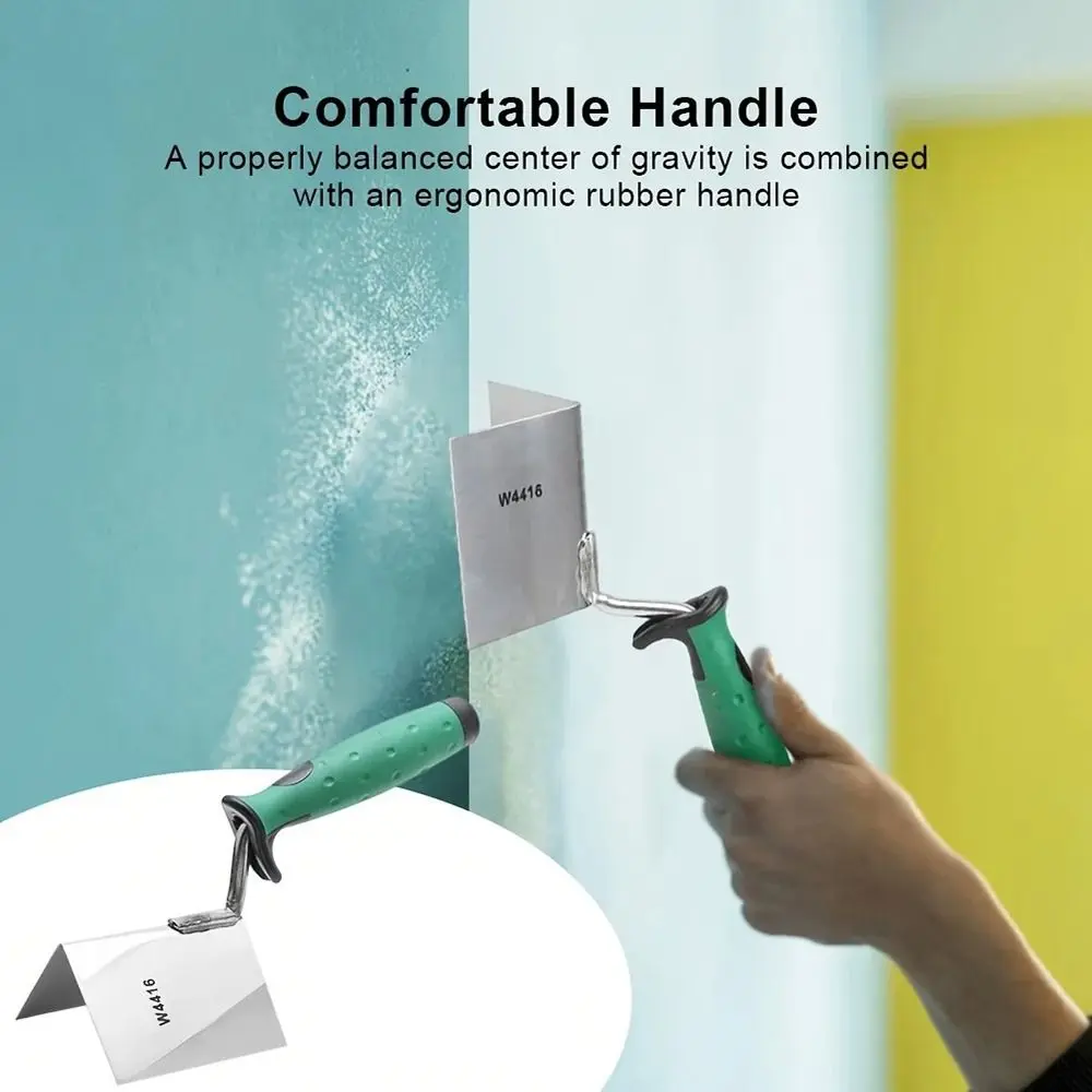 Accessories Home Renovation Drywall Corner Tool Stainless Steel Professional Trowel Hand Tool Repairing Putty Scraper Tool