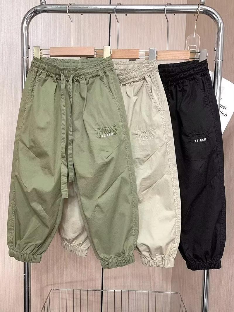 Product Introduction of Quần Cotton Nguyên Chất, Cho Bé Trai, Phù Hợp Cho Trẻ 6-15 Tuổi, Trẻ Trung Và Lớn, Thích Hợp Cho Mùa Xuân Và Mùa Thu, Mỏng, Quần Chống Muỗi, Quần Đẹp Trai Phong Cách Hàn Quốc, Thời Trang 8