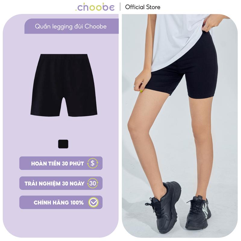 Quần legging nữ đùi Choobe biker short Q31 Women Pants