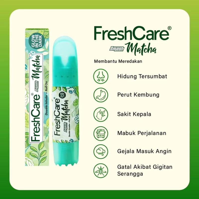 FreshCare Smash Original Matcha Fruity Sakura - Double Inhaler ...