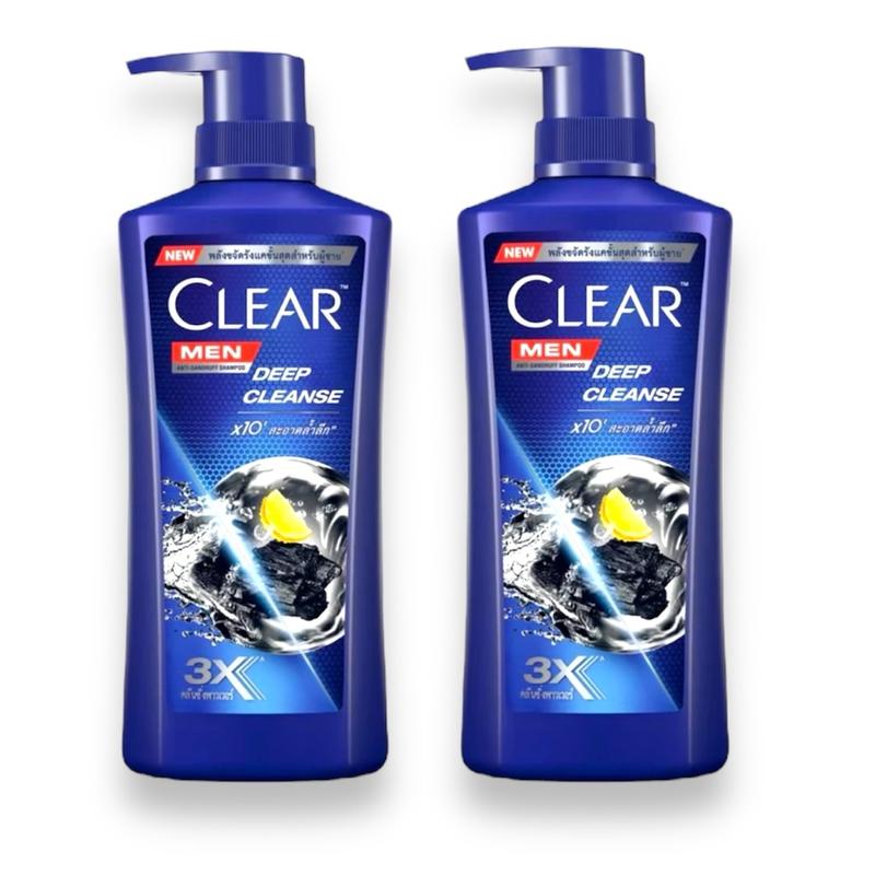 [Combo 2 chai] DẦU GỘI CLEAR MEN THAN HOẠT TÍNH 390ml x 2 - THAILAND CHÍNH HÃNG
