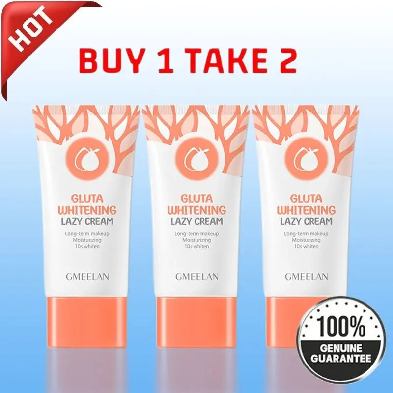 New ModelBUY 1 TAKE 2 GMEELAN Gluta Whitening Lazy Cream / BB Face Cream Beauty Bleaching Lotion/Exfoliatiati