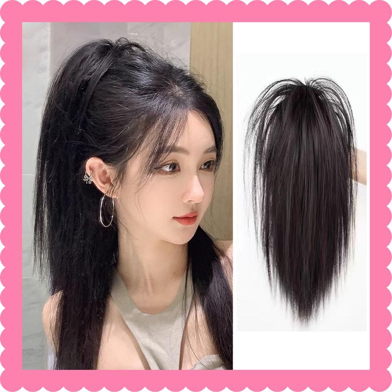 Tóc ngoặm nửa đầu Minota tóc ngoặm đuôi ngựa tóc giả nối 30 cm tự nhiên T17