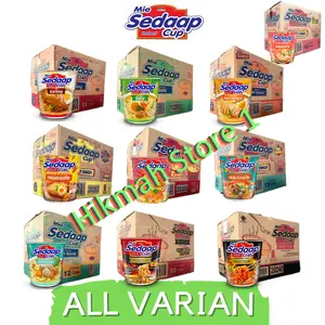 1 Dus Mie Sedaap Cup All Varian Rasa Isi 12 Pcs