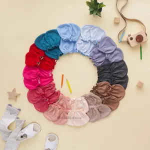 (1 SET) Sarung Tangan Kaki Polos New Born 0-3 Bulan / Sartaki Baby Girl Boy Perempuan Laki Laki NewBorn Month Baru Lahir SNI kiosbalitafawa