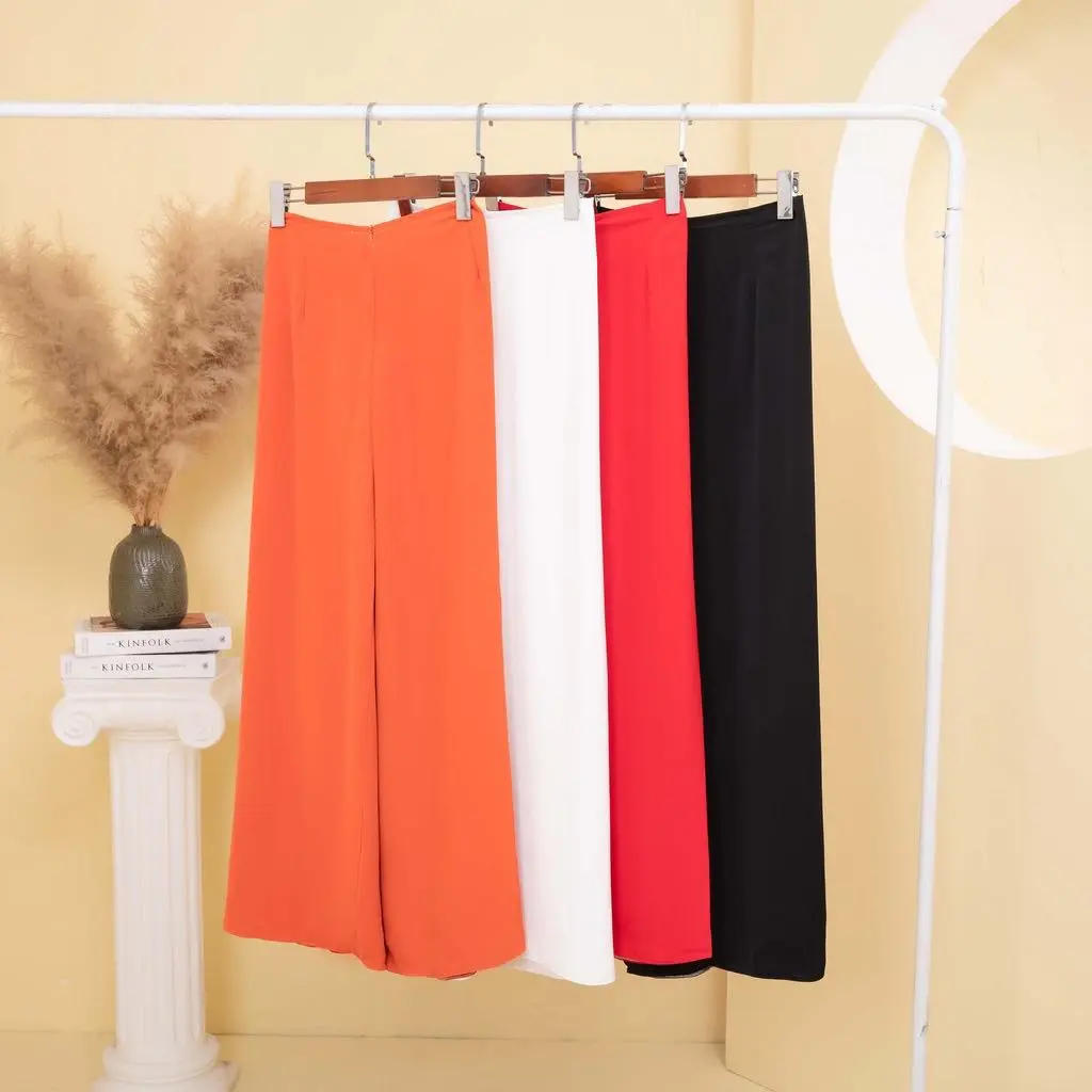 Quần ống rộng mặc với áo dài, vải lụa cao cấp (nhấn vào chọn nhiều màu khác) Women