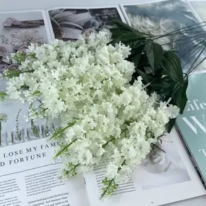 [COD] Zeita - Bouquet bunga CIN1cbg ORIENTALIS HYACINTHUS Eceng Gondok Artifisial Dekorasi