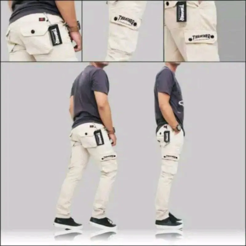 Celana Cargo Panjang SimFit Size28-38 Army