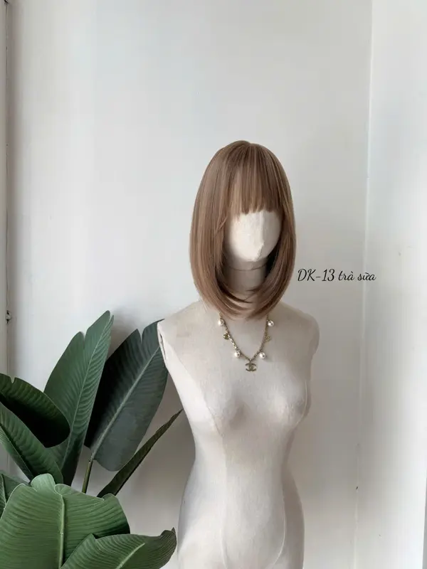 < DK13 > TÓC NGUYÊN ĐẦU DỆT KIM THẾ HỆ MỚI DA ĐẦU BẢNG TO CÓ THỂ ĐỔI NGÔI 3