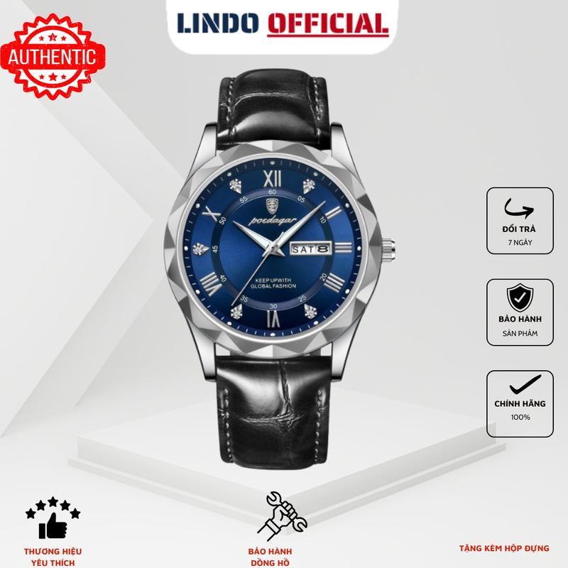 Đồng hồ nam đẹp chính hãng P615XANH