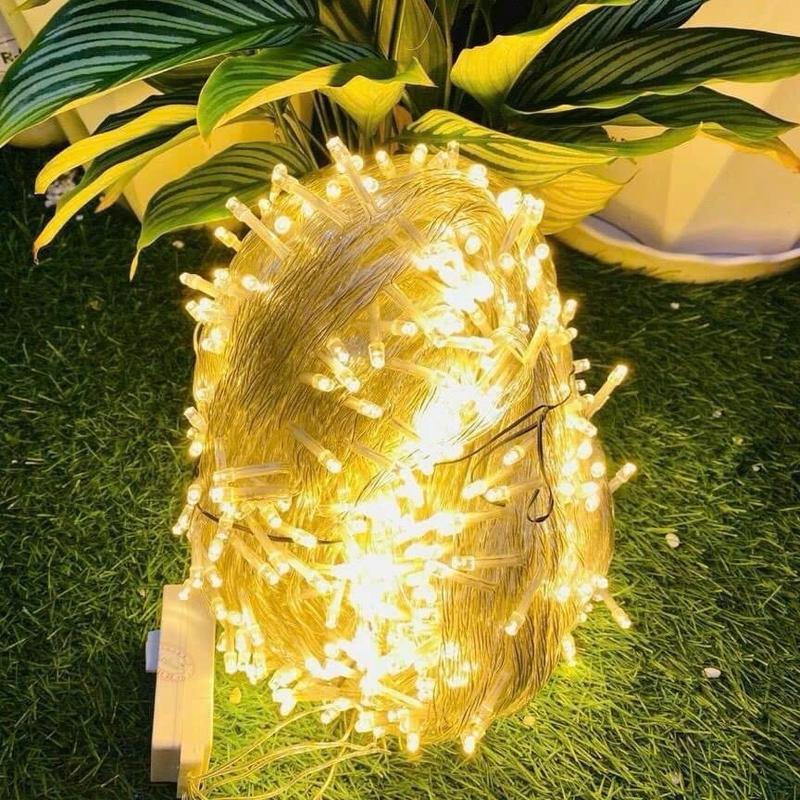 Dây Led 100m  400 Bóng To Chiều Dài Thực Tế 80m Dây Led Chống Nước Trang Trí Ngoài Trời, Dây Led Trang Trí Noel Tết