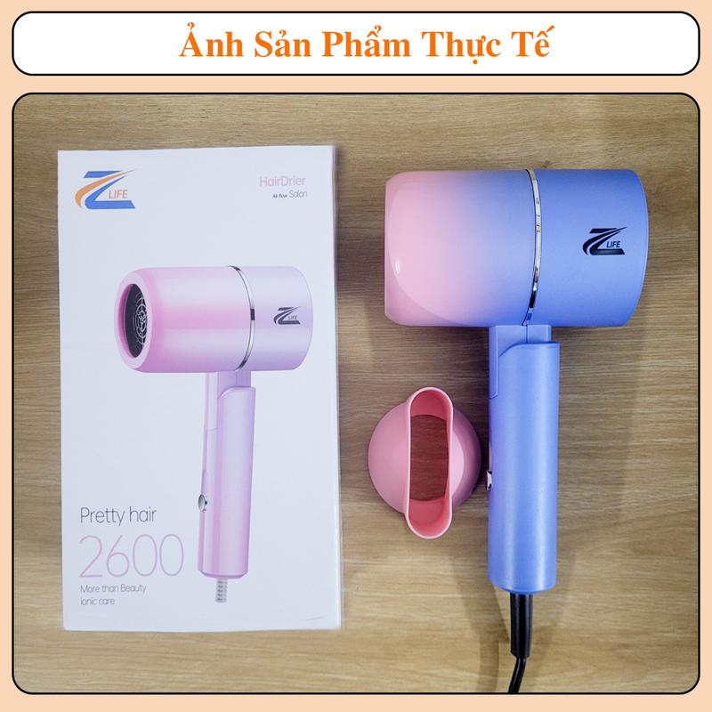 Product Introduction of Máy Sấy Tóc 2 Chiều ZLIFE, Tạo Kiểu Tóc Chuyên Nghiệp, Chính Hãng ZLIFE - 2600, Công Suất Lớn, Gấp Gọn - Mang Theo Du Lịch 8