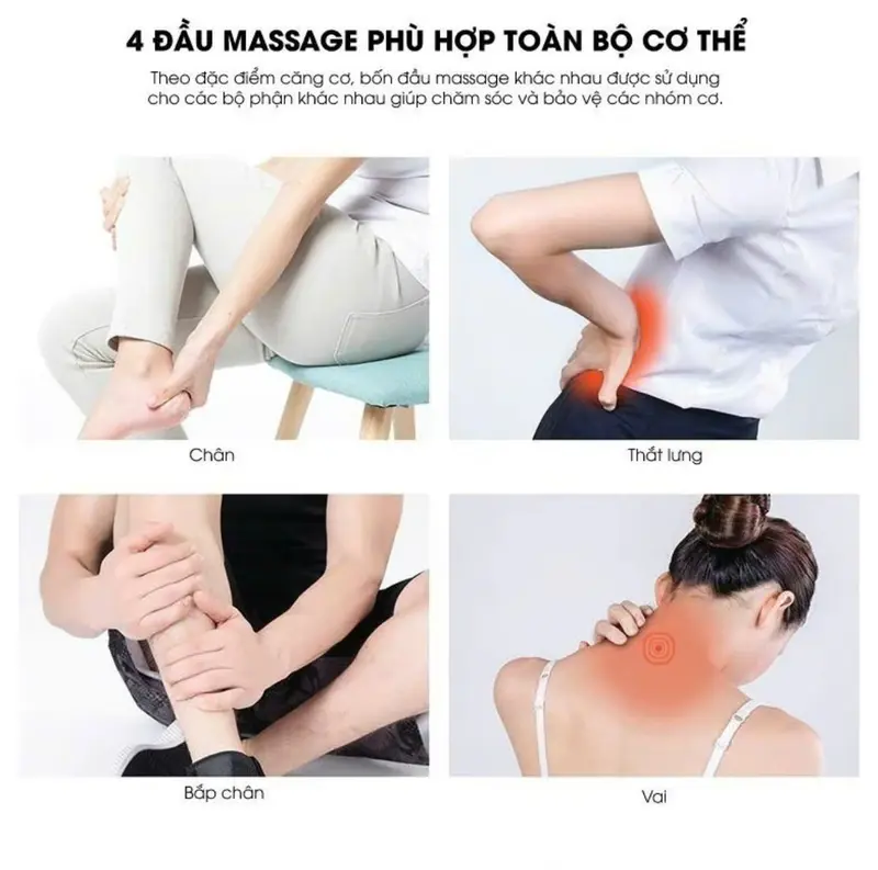 Máy Massage Cầm tay Phiên Bản Nâng Cấp 4