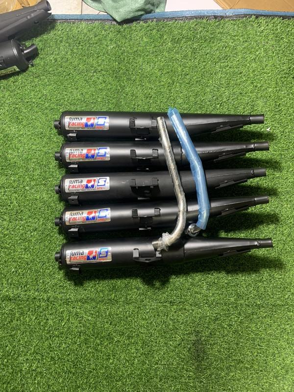 Pô UMA MÓC NỈ Nổ ẤM tem nhôm loại đặt biệt kèm cổ gắn SIRIUS JUPITER VÀ CÁC DÒNG XE WAVE có lựa chọn xe