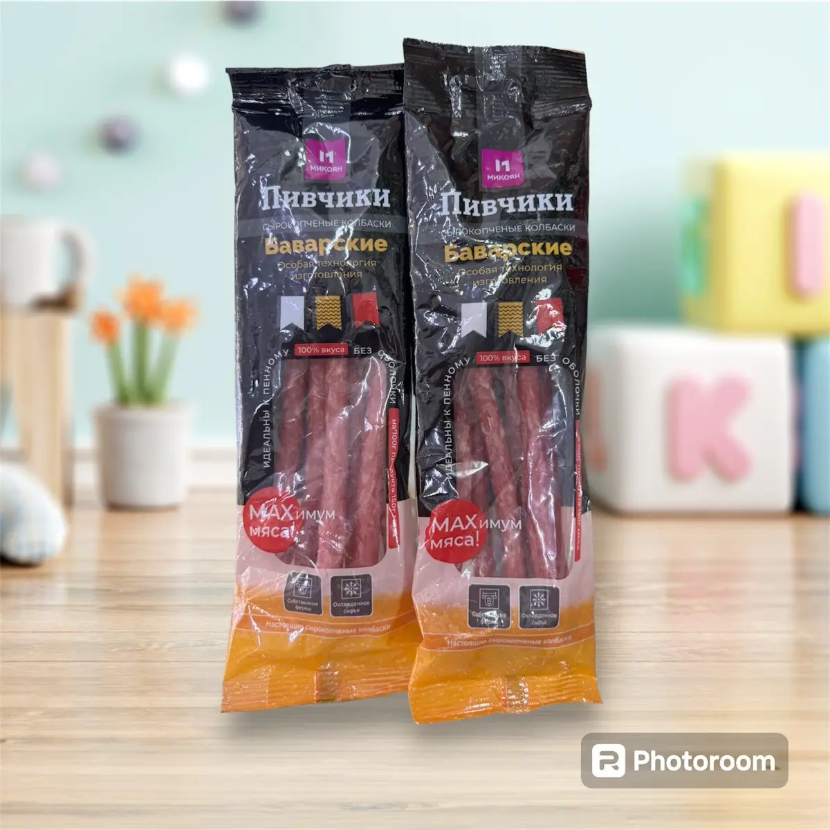 Salami que nhập khẩu Nga Mikoan 80g Gói Food Ăn Vặt
