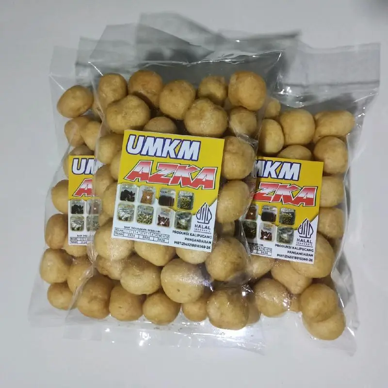 SNACK IKAN TENGGIRI / KERUPUK BAKSO IKAN TENGGIRI KEMASAN KEMASAN 100 GRAM