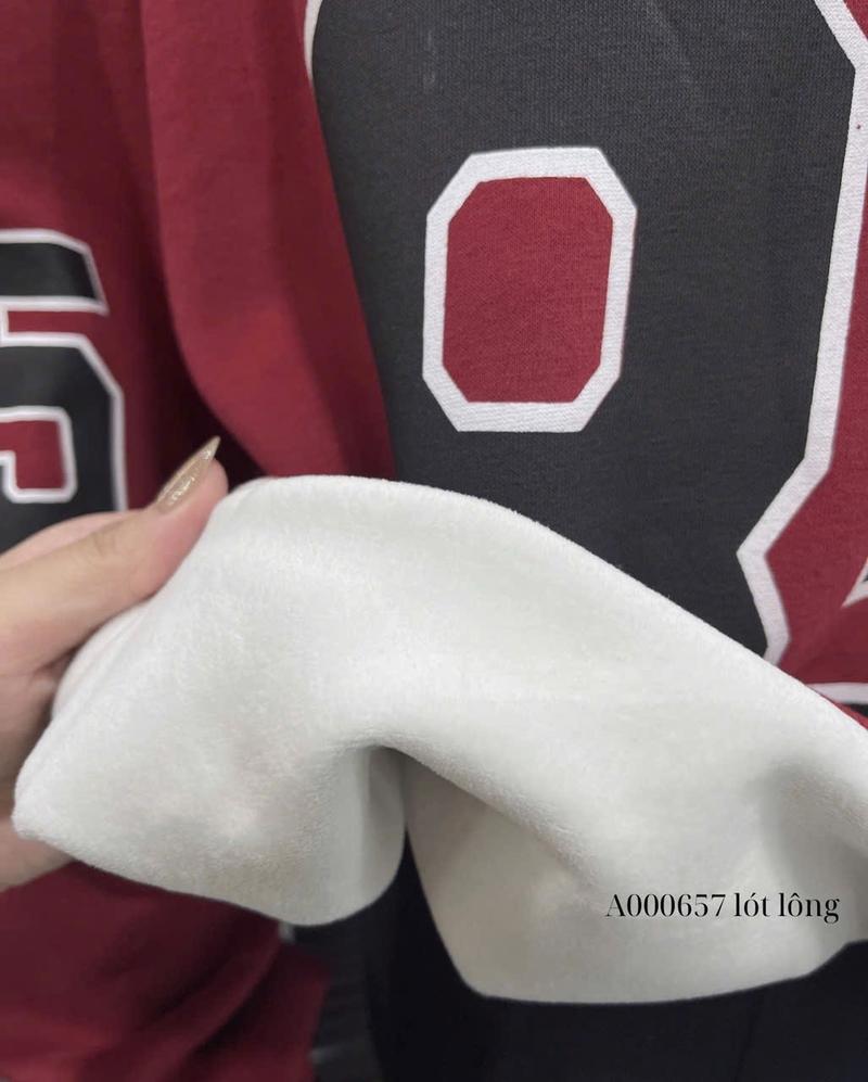 Product Introduction of 60-95KG Áo Sweater Lót Lông CHUBBY số 8 lăm  Dài Tay 2