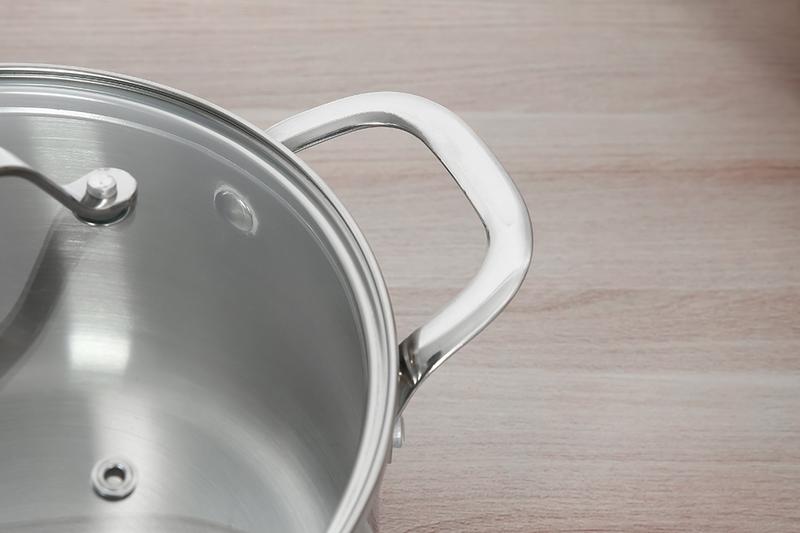 Product Introduction of Bộ 3 nồi inox Elmich 2103OL đáy liền size 18,20,26cm bảo hành 5 năm 6