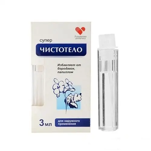 Gel tẩy nốt ruồi m.ụ.n cóc m.ụ.n thịt m.ụ.n cơm Dvelinil Nga