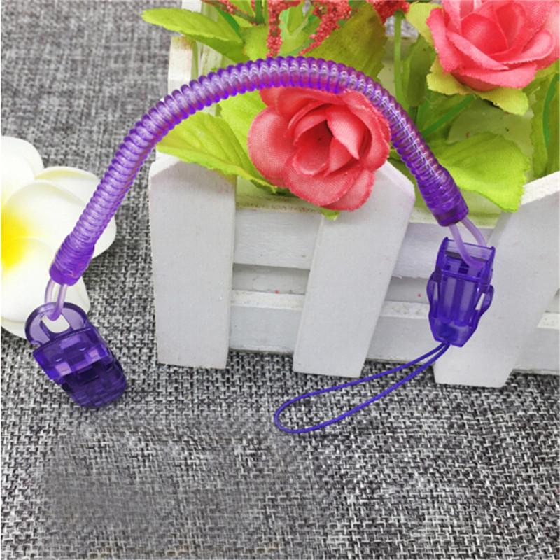 Product Introduction of Baby Infant Toddler Spring Dummy Pacifier Soother  Clip Chain Holder Strap 17