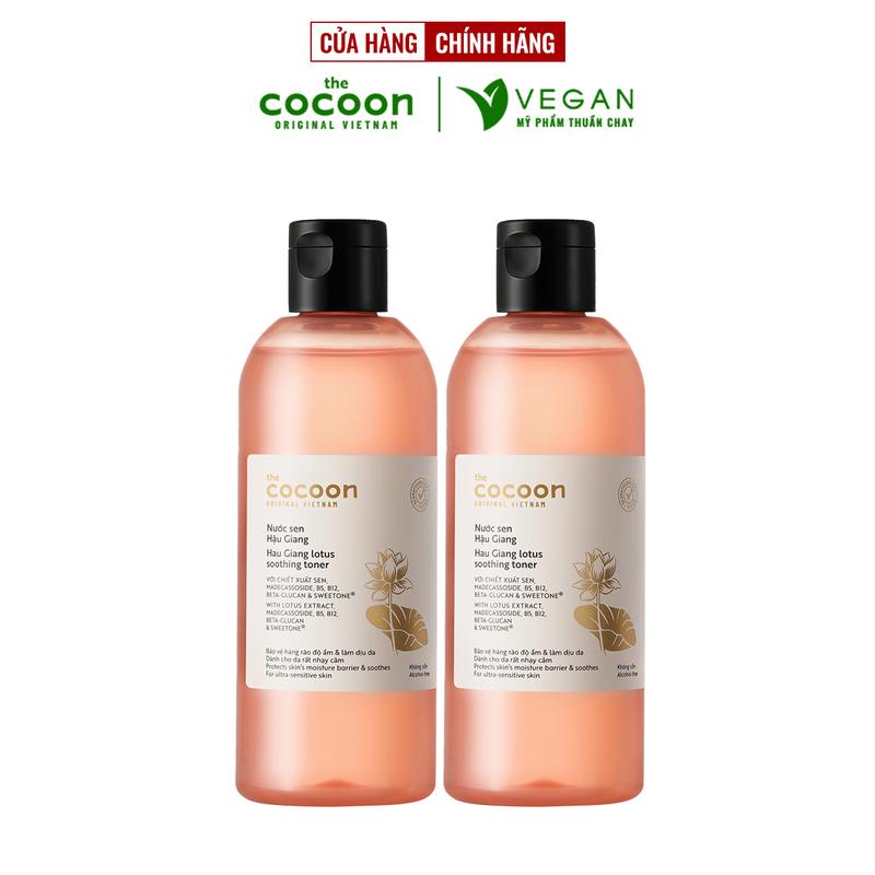 Combo 2 Toner SEN Hậu Giang cocoon 310ml