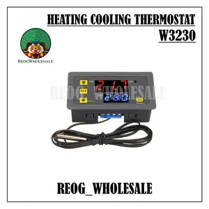 W3230 HEATING COOLING THERMOSTAT PENGONTROL PANAS DINGIN TERMOSTAT