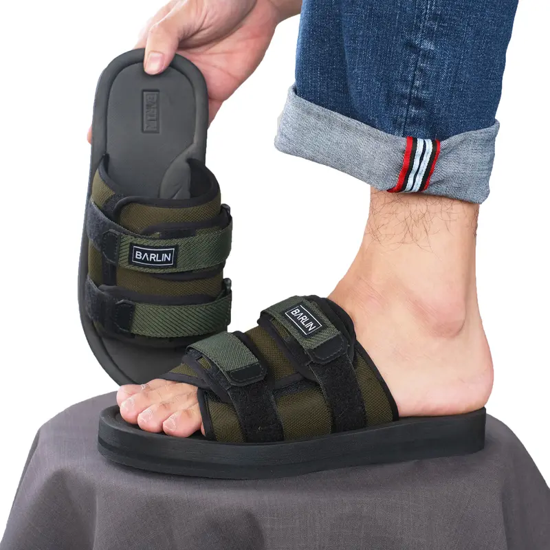 Barlin Todoroki Series - Sandal Selop Pria Traveling Sendal Casual Slop Cowok Keren 7