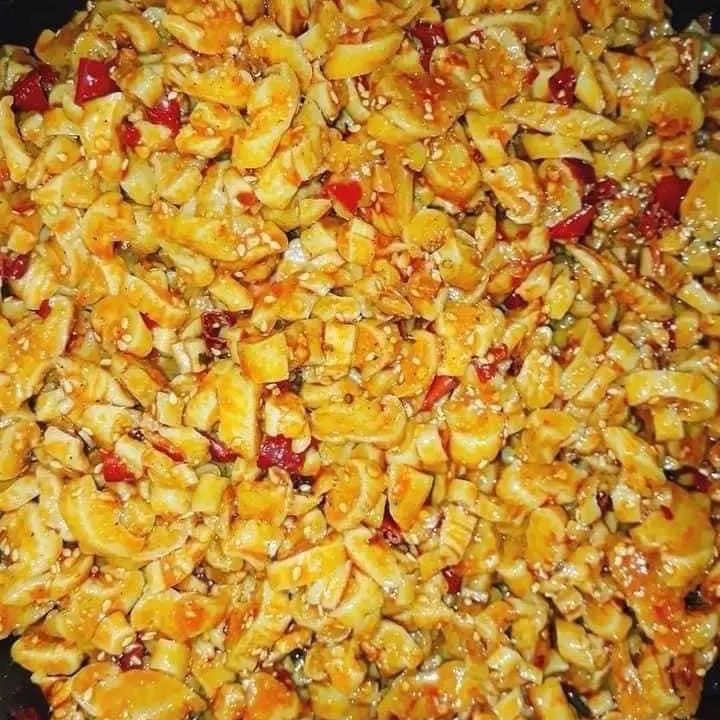 Củ cải cay tứ xuyên muối dầu vừng - Cà la thầu cay tê  Food Chua Food 1