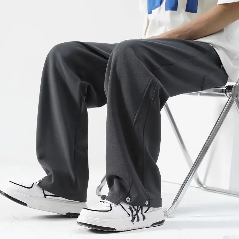 New Spring Loose Cargo Pants Casual Pants Harem Pants Trendy Trousers All-Matching Straight Pants 2024 cargo pants low waist