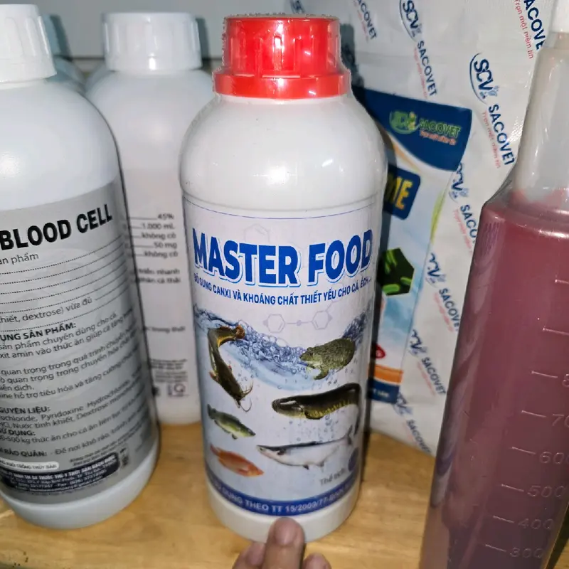 MASTER FOOD ( CANXI SỮA ĐẬM ĐẶC CHO CÁ, ẾCH) 5
