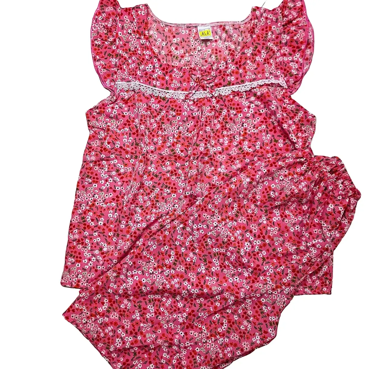 Bộ Lửng Tay Cánh Tiên Lụa Không Túi 40-50KG Nữ Women