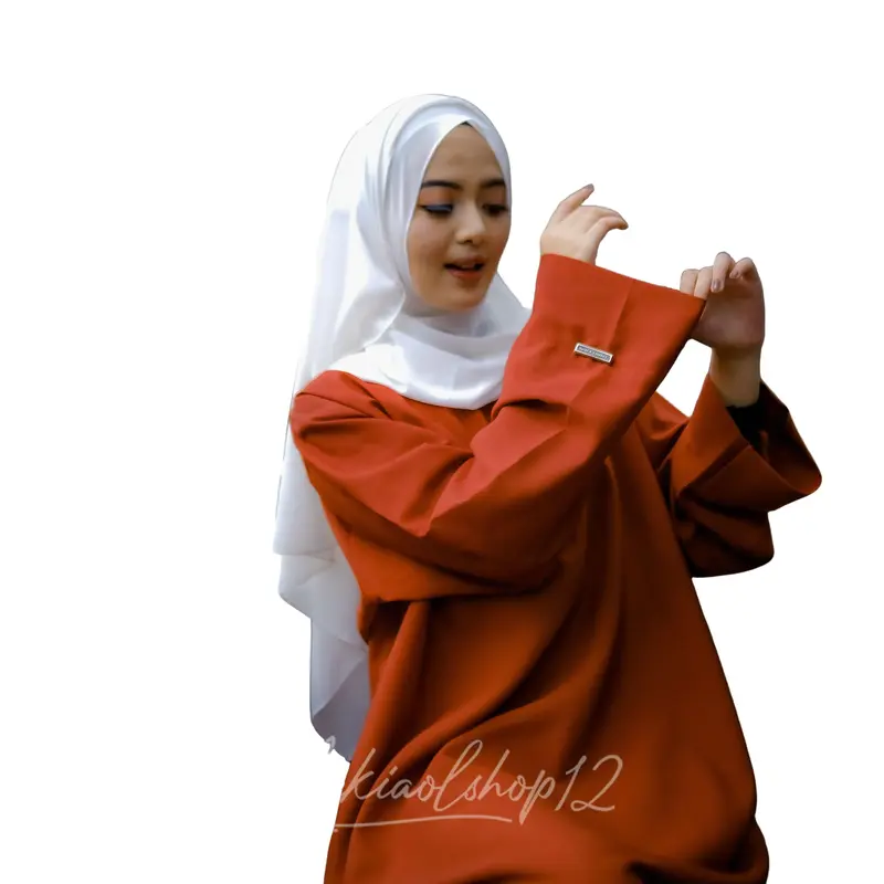 ( BISA COD) DRESS JUMBO ABAYA MECCA / GAMIS WANITA MUSLIM POLOS SIZE S M L XL XXL / GAMIS ABAYA TURKI JUMBO lembut mewah tangan wolfis kaftan hitam jubah basic putih syari umroh lebaran Maxi Arab Bordir 0
