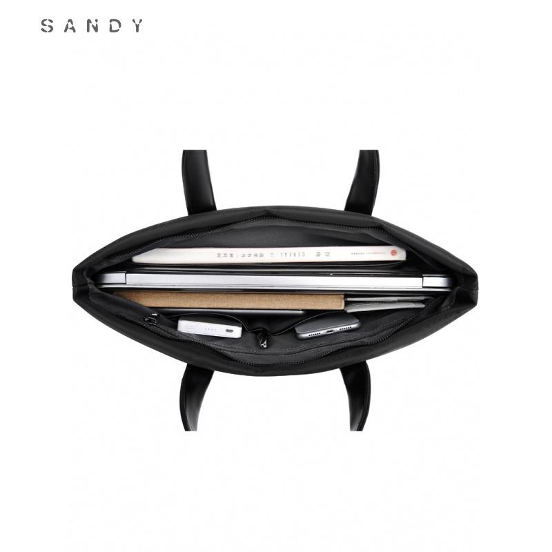 New Fashion Handheld Briefcase Simple College Student Notebook Bag Business Laptop Bag Men's Briefcase 3