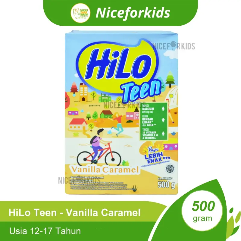 HiLo Teen 500gr Susu Untuk Usia 12-17 tahun Susu Tinggi Kalsium 1