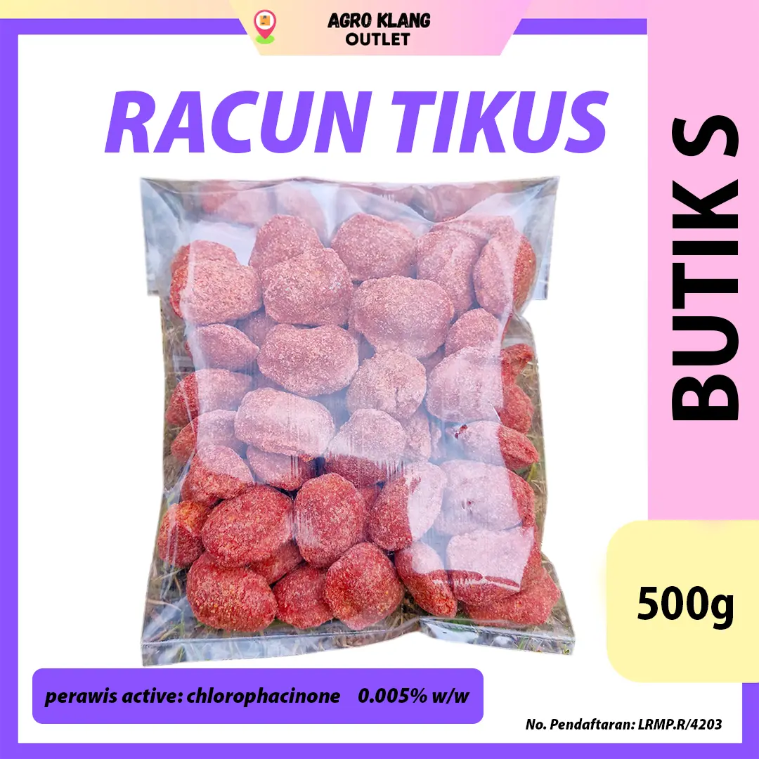 Racun Tikus Bait Pelbagai Jenis Repack 500g Storm Matikus Ratgone Butik ...