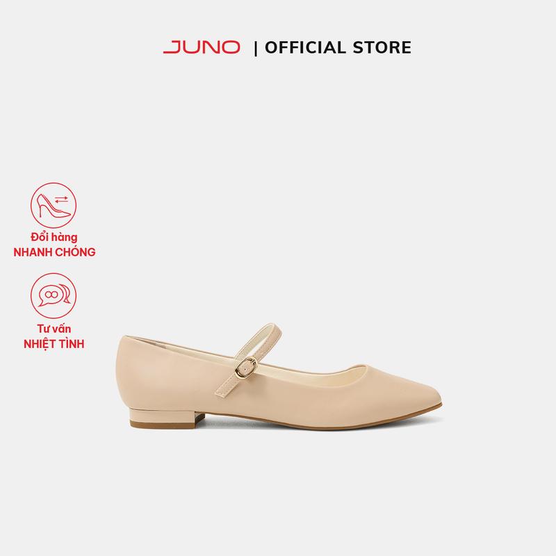 JUNO Giày Búp Bê Quai Mary Jane - BB03128