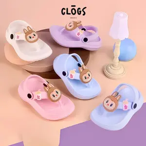 SC - Sandal Jepit Let Eva Anak Cewek Karakter Labubu Boba Super Kece - HARUS UPSIZE / NAIK UKURAN