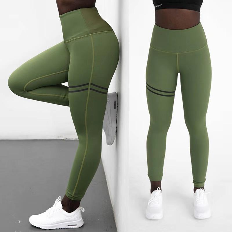 Product Introduction of Fashion Women High Waist Yoga Sport Leggings Exercise Running Pants Stretchy Fitness Workout Tights Leggings 20