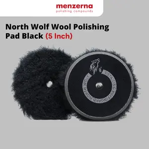 NORTH WOLF Japanese Wool Pad BLACK Long Hair Northwolf Busa Poles Mobil Wool Woll Cutting Kompon Kasar