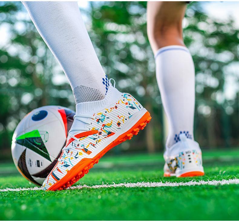 Product Introduction of Future Star FUTURE2024 Soccer Shoes Neymar Hot Sale FG Long Cleats TF Broken Cleats Full Knit Competition Training 26