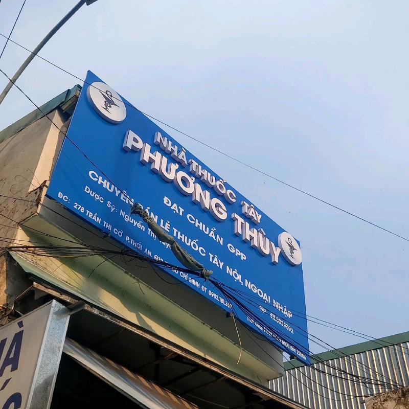 Bảng hiệu Quảng cáo Tp.Hcm  nhà thuốc tây ở  tp hcm 2