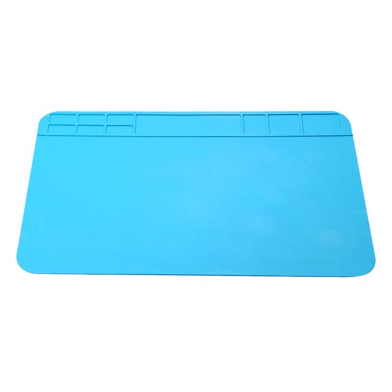 Product Introduction of ESD Heat Insulation Soldering Mat Job Tools Computer Phone Repair Tool Kit Working Repair Pad Heatresistant Maintenance Platform 18