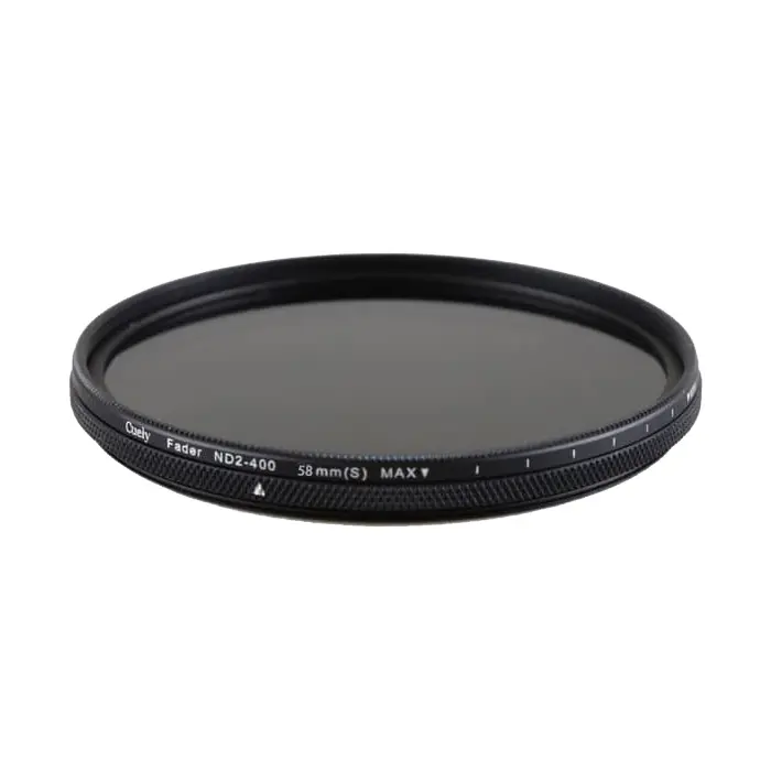 Filter Cuely ND Fader ND2-400 Variable Neutral Density Filter Untuk Canon Nikon Sony Camera Lens 49MM 52MM 58MM 8