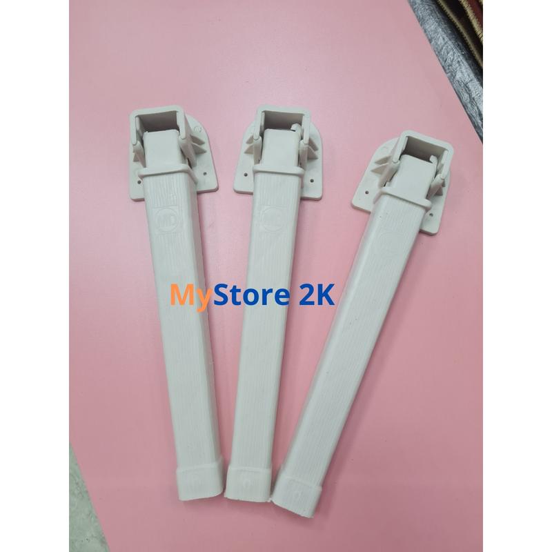 Product Introduction of Chân nhựa cứng, chân bàn gấp gọn tặng kèm ốc 4